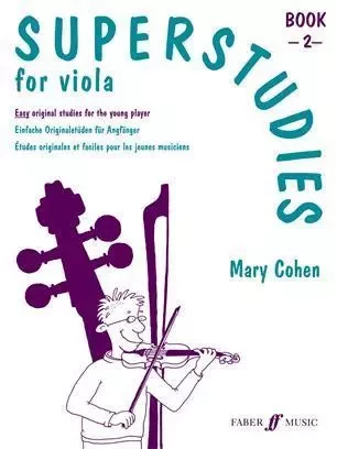 MARY COHEN : SUPERSTUDIES 2 FOR VIOLA -  MARY COHEN - FABER MUSIC