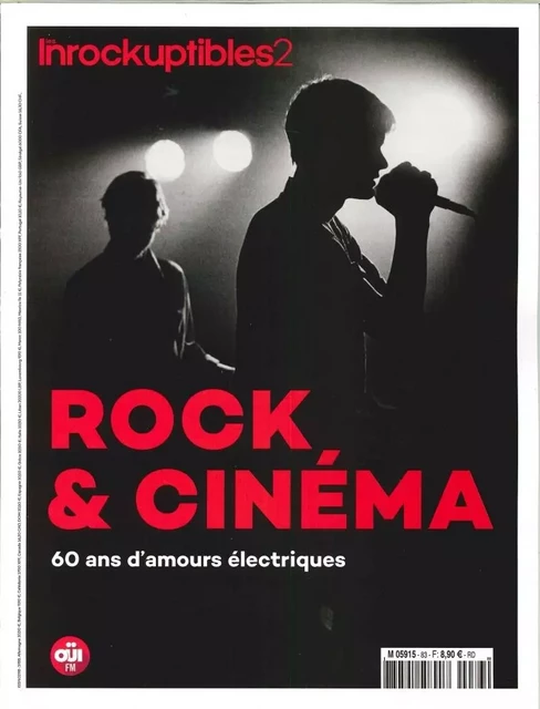 Les Inrockuptibles2 N°83 Rock et Cinéma - septembre 2018 -  Collectif - INROCKS