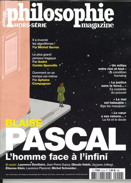 Philosophie Magazine HS N°42 Pascal  - juillet 2019 -  Collectif - PHILOSOPHIE MAG