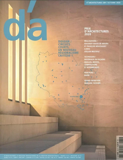 D'Architectures N°284 - octobre 2020 -  Collectif - D ARCHITECTURE