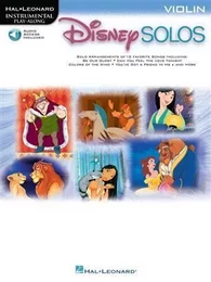 DISNEY SOLOS - VIOLIN VIOLON +ENREGISTREMENTS ONLINE