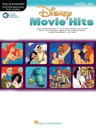 DISNEY MOVIE HITS FOR VIOLIN - RECUEIL + ENREGISTREMENT(S) EN LIGNE - VIOLON