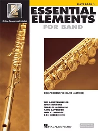 ESSENTIAL ELEMENTS FOR BAND - BOOK 1 WITH EEI FLUTE TRAVERSIERE +ENREGISTREMENTS ONLINE