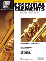 ESSENTIAL ELEMENTS FOR BAND - BOOK 1 WITH EEI TROMPETTE +ENREGISTREMENTS ONLINE