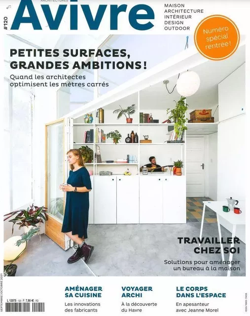 Architecture à vivre n°120 : Petits espaces, grandes ambitions - Septembre 2021 -  Collectif - ARCHITECTURES