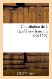 Constitution de la république française