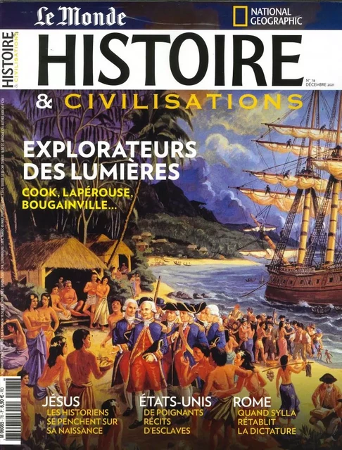 Histoire & Civilisations n°78 : Explorateurs des lumières - Décembre 2021 -  Collectif - MALESHERBES