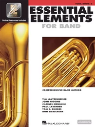 ESSENTIAL ELEMENTS FOR BAND - BOOK 2 WITH EEI TUBA +ENREGISTREMENTS ONLINE