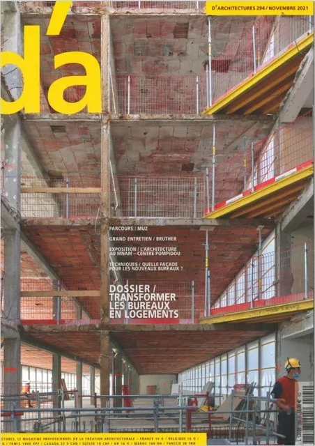 D'Architecture n°294 - Novembre 2021 -  Collectif - D ARCHITECTURE