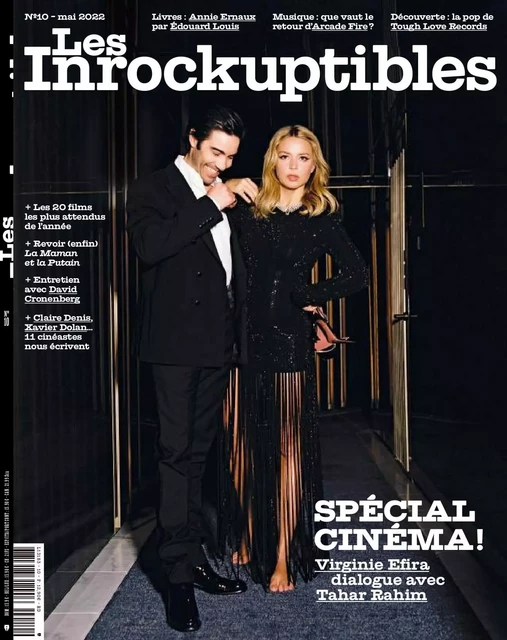 Les Inrockuptibles Mensuel N°10 - Spécial Cinéma - Mai 2022 -  Collectif - INROCKS