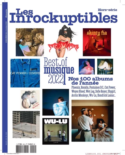 Les Inrockuptibles HS : Best of Musique 2022 - Décembre 2022 -  Collectif - INROCKS