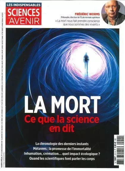 Sciences et Avenir HS n°211 : La Mort - Ce que la science en dit - oct - dec 2022 -  Collectif - HS SCIENCES AVE