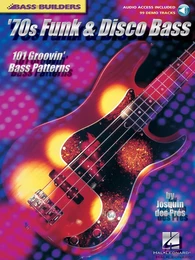 BASS BUILDERS 70S FUNK AND DISCO BASS GUITARE BASSE RECUEIL + ENREGISTREMENT(S) EN LIGNE