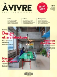 Architecture à vivre HS n°55 : Design et architecture - oct-nov-dec 2022