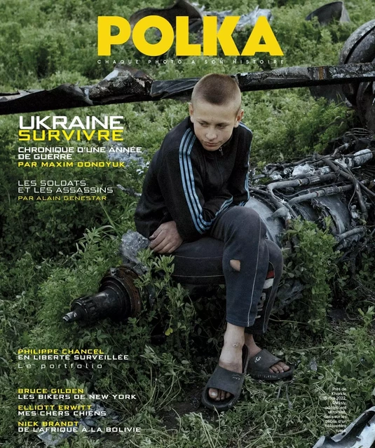 Polka n°60 : Ukraine survivre - Printemps 2023 -  Collectif - POLKA