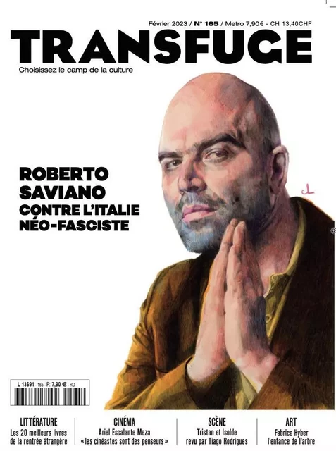 Transfuge N°165 : Roberto Saviano - fev 2023 -  Collectif - TRANSFUGE