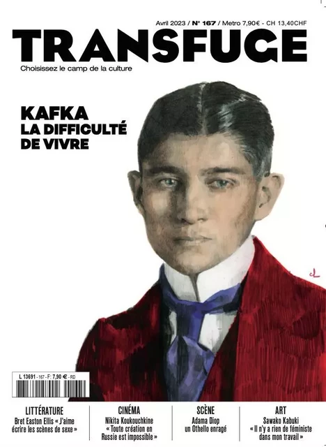 Transfuge N°167 : Kafka - avril 2023 -  Collectif - TRANSFUGE