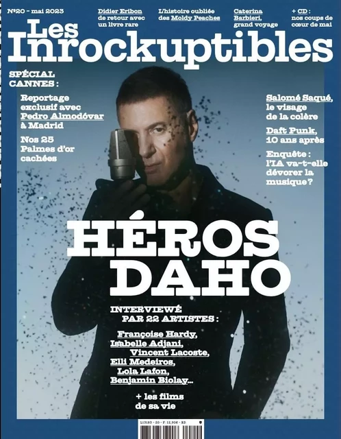 Les Inrockuptibles N°20 : Héros Daho - mai 2023 -  Collectif - INROCKS