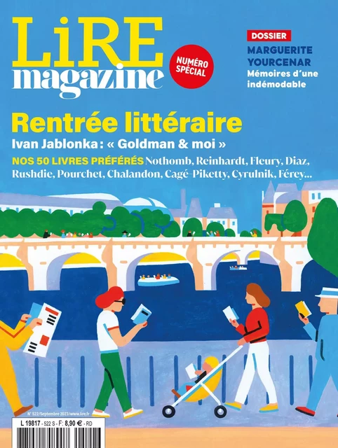 Lire Magazine Littéraire N°522 : Numéro spécial rentrée littéraire - Sept 2023 -  Collectif - LIRE MAGAZINE