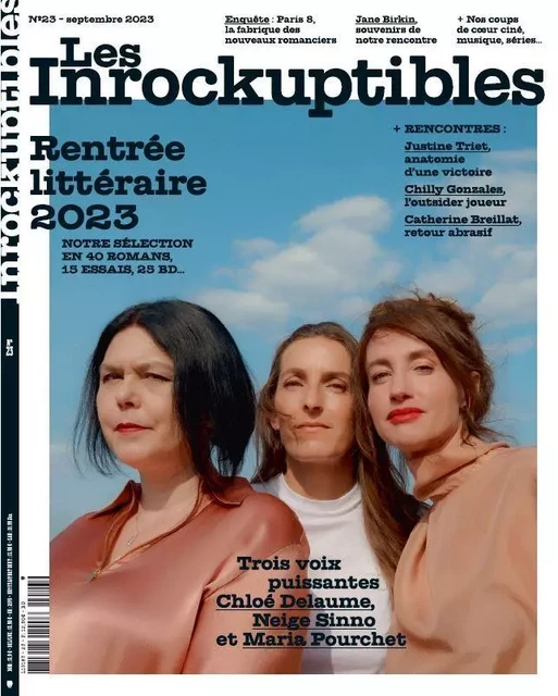 Les Inrockuptibles Mensuel N°23 : Rentrée littéraire - Septembre 2023  -  Collectif - INROCKS