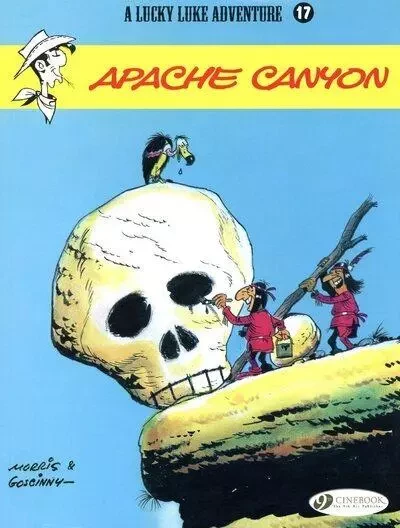 Lucky Luke - tome 17 Apache Canyon -  MORRIS, René GOSCINNY - Cinebook