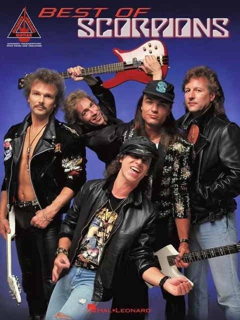 BEST OF SCORPIONS - GUITAR RECORDED VERSION -  DIVERS AUTEURS - HAL LEONARD