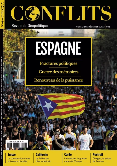 Conflits n°48 : Espagne, les fractures ibériques - Novembre 2023 -  Collectif - REVUE CONFLITS