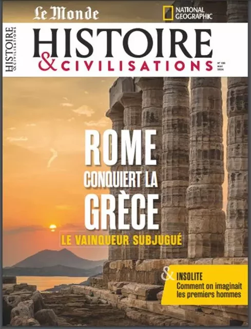 Histoire et Civilisation n°105 : Rome conquiert la Grèce - Mai 2024 -  - MALESHERBES