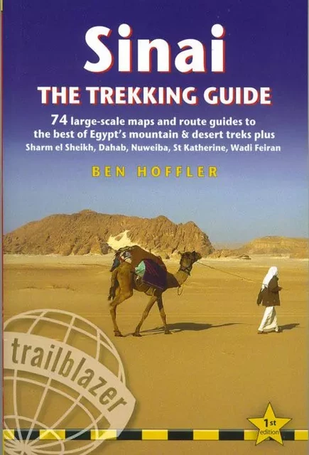 SINAI - THE TREKKING GUIDE -  BEN HOFFLER - TRAILBLAZER