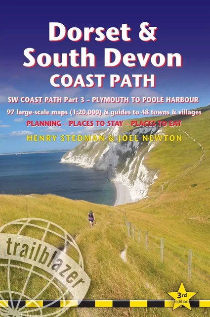 DORSET AND SOUTH DEVON COAST PATH -  H. STEDMAN - J. NEWT - TRAILBLAZER