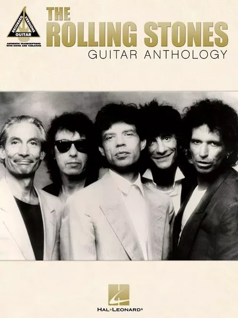 THE ROLLING STONES GUITAR ANTHOLOGY - GUITAR RECORDED VERSION -  DIVERS AUTEURS - HAL LEONARD