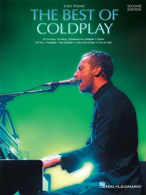 THE BEST OF COLDPLAY FOR EASY PIANO PIANO -  DIVERS AUTEURS - HAL LEONARD