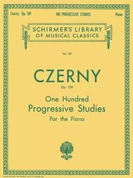 CARL CZERNY: 100 PROGRESSIVE STUDIES WITHOUT OCTAVES OP.139 PIANO