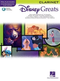 DISNEY GREATS - INSTRUMENTAL PLAY-ALONG - CLARINETTE - RECUEIL + ENREGISTREMENT(S) EN LIGNE