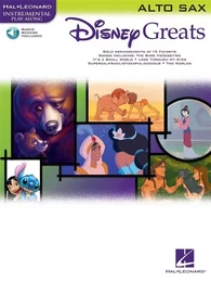 DISNEY GREATS (ALTO SAX) SAXOPHONE +ENREGISTREMENTS ONLINE