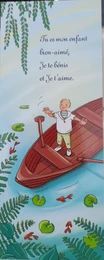 Lot de 25 signets - Tu es mon enfants bien-aimé, je te bénis et je t'aime.