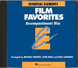 LE CD SEUL - JOHN MOSS : ESSENTIAL ELEMENTS - FILM FAVORITES (BACKING TRACKS)