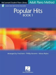 FRED KERN : POPULAR HITS BOOK 1 - PIANO - RECUEIL + ENREGISTREMENT(S) EN LIGNE