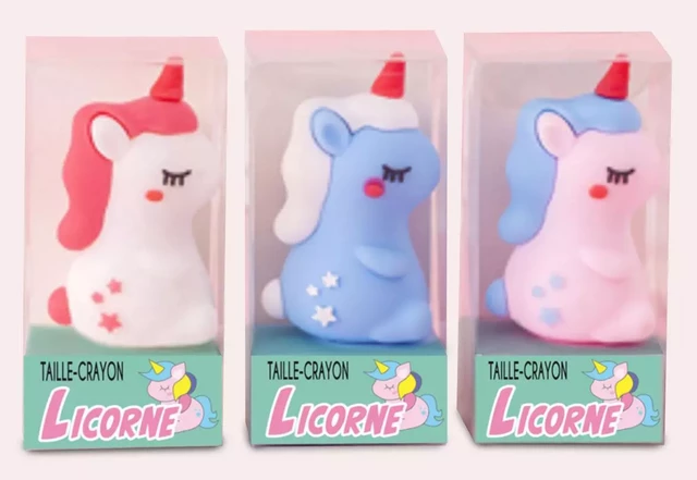 TAILLE-CRAYON LICORNE -  - CARTOTHEQUE EGG