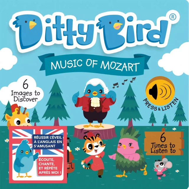 DITTY BIRD - MUSIC OF MOZART. -  MEMA PUBLISHING - MEMA PUBLISHING