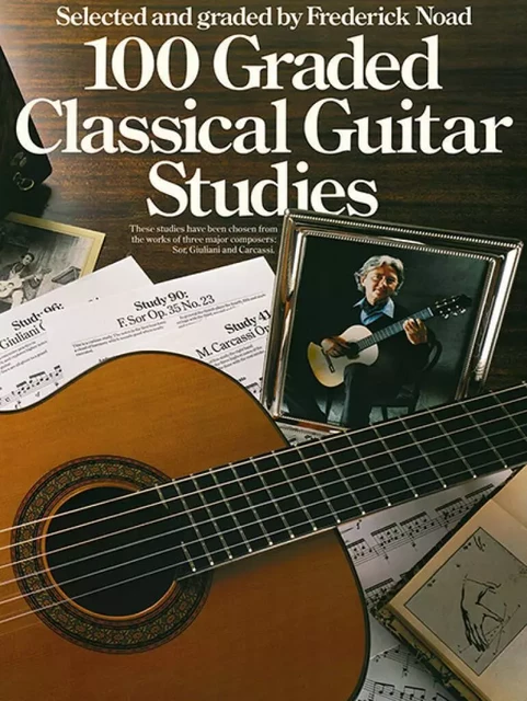 FREDERICK NOAD : 100 GRADED CLASSICAL GUITAR STUDIES - GUITARE -  FREDERICK NOAD - MUSIC SALES