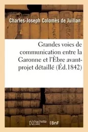 Grandes voies de communication entre la Garonne et l'Èbre : avant-projet détaillé