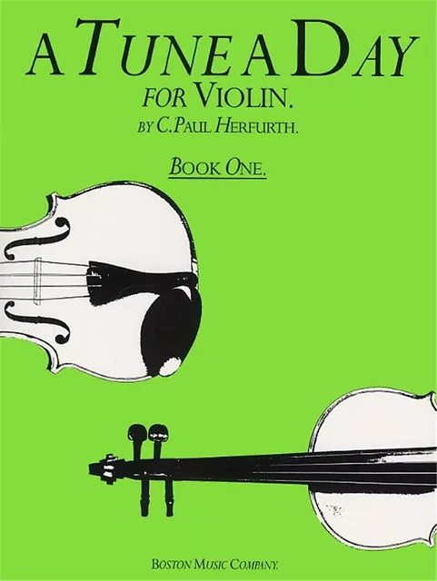 A TUNE A DAY FOR VIOLIN BOOK ONE -  PAUL HERFURTH - MUSIC SALES