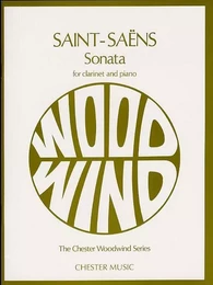 CAMILLE SAINT-SAENS  : SONATE - CLARINETTE ET PIANO