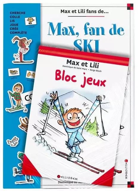 Pack ski Max et Lili - DOMINIQUE SAINT MARS (DE) - CALLIGRAM