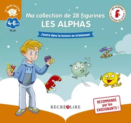 Ma collection de 28 figurines LES ALPHAS - Nouvelle édition