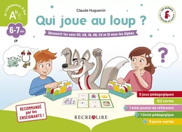 Qui joue au loup ? Découvrir les sons OU, AN, IN, ON, EU et OI avec les Alphas