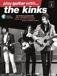 PLAY GUITAR WITH... THE KINKS - GUITAR [TAB], WITH CHORD - RECUEIL + ENREGISTREMENT(S) EN LIGNE