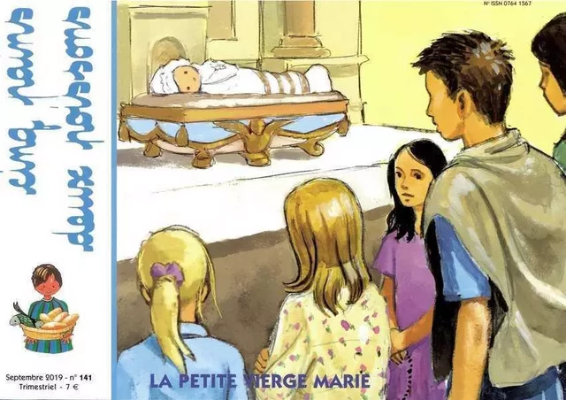 Cinq pains deux poissons 141 - La petite Vierge Marie - Septembre 2019 -  MISSION THERESIENNE, Isabelle JUBERT - AMIS VIANNEY