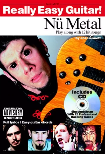 REALLY EASY GUITAR! NU METAL - RECUEIL + CD -  BENNETT, JOE (AUTHOR - MUSIC SALES